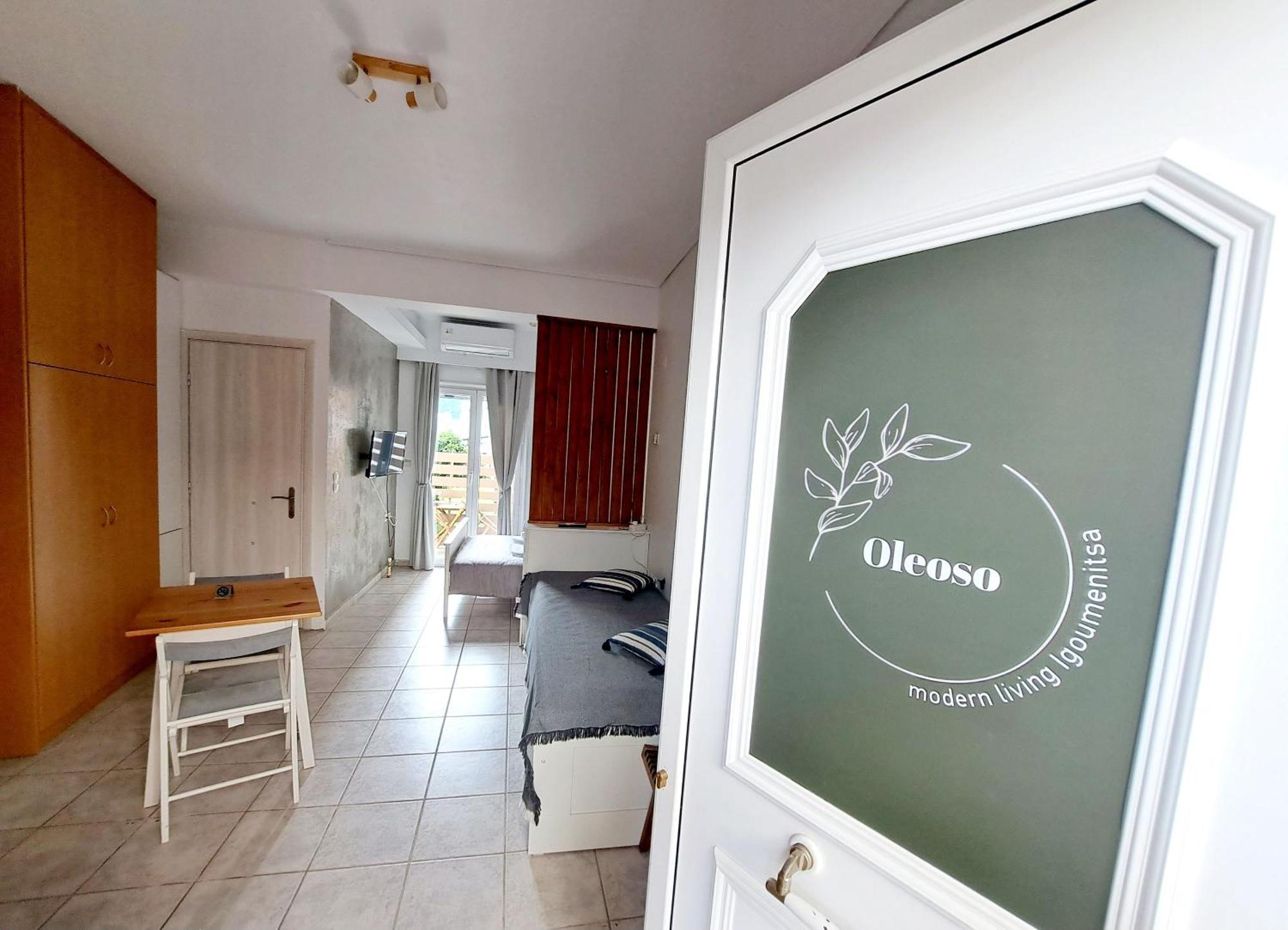 Oleoso Apartman Igumeníca Kültér fotó
